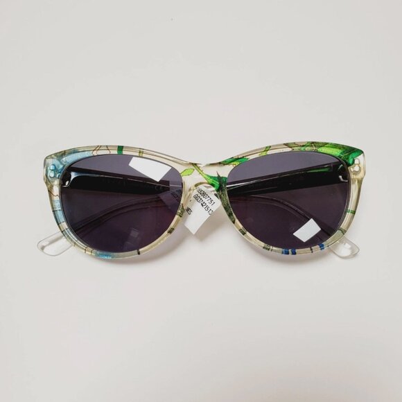 GUCCI SUNGLASSES GG 3742 2G2 140 OPTYL FLORA BUTTERFLY METALLIC TEMPLES - Picture 2 of 8